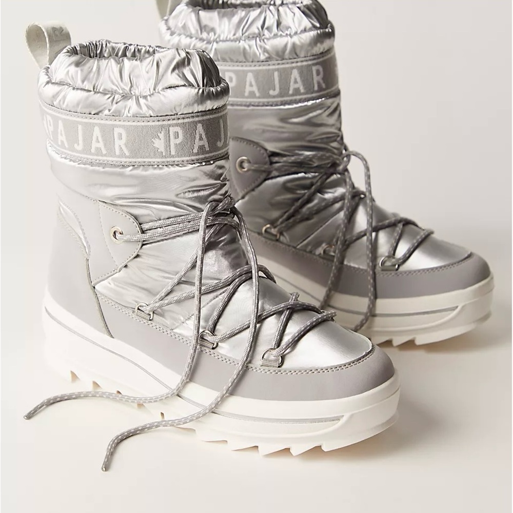 Pajar Galaxy Women’s Snow Boots Size 7 Siver New with Box